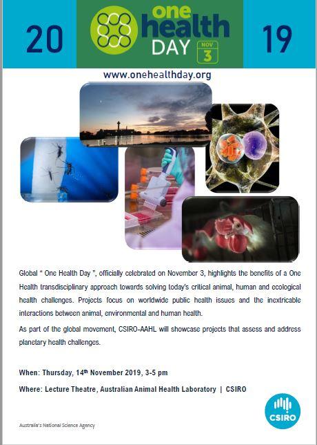 CSIRO-AAHL One Health Day