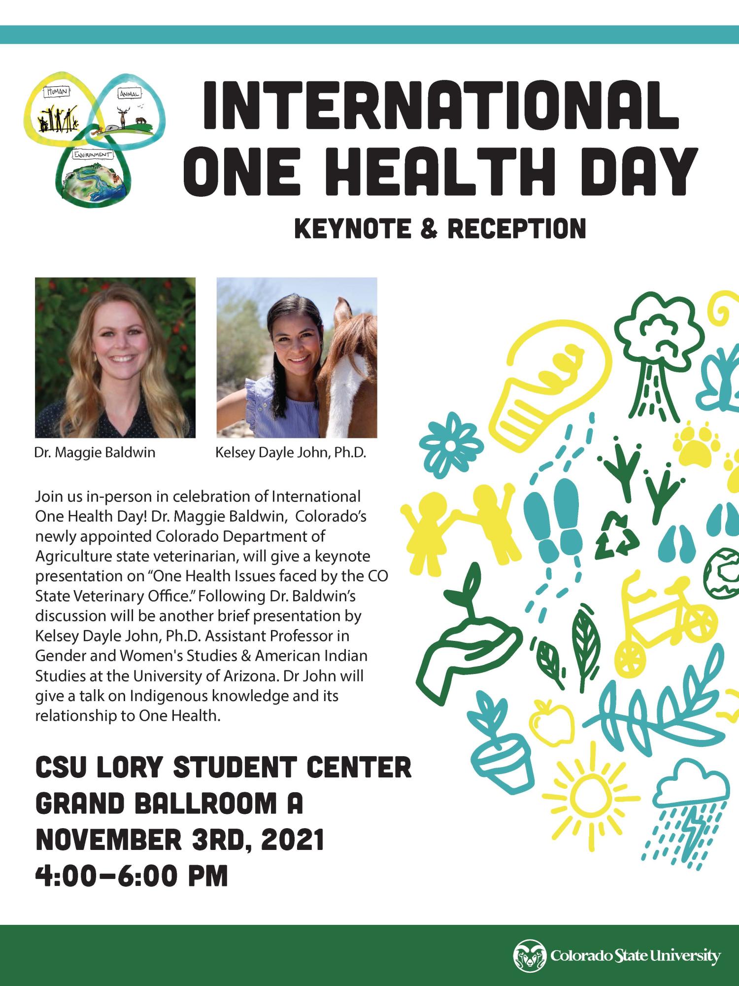 International One Health Day Keynote and Reception