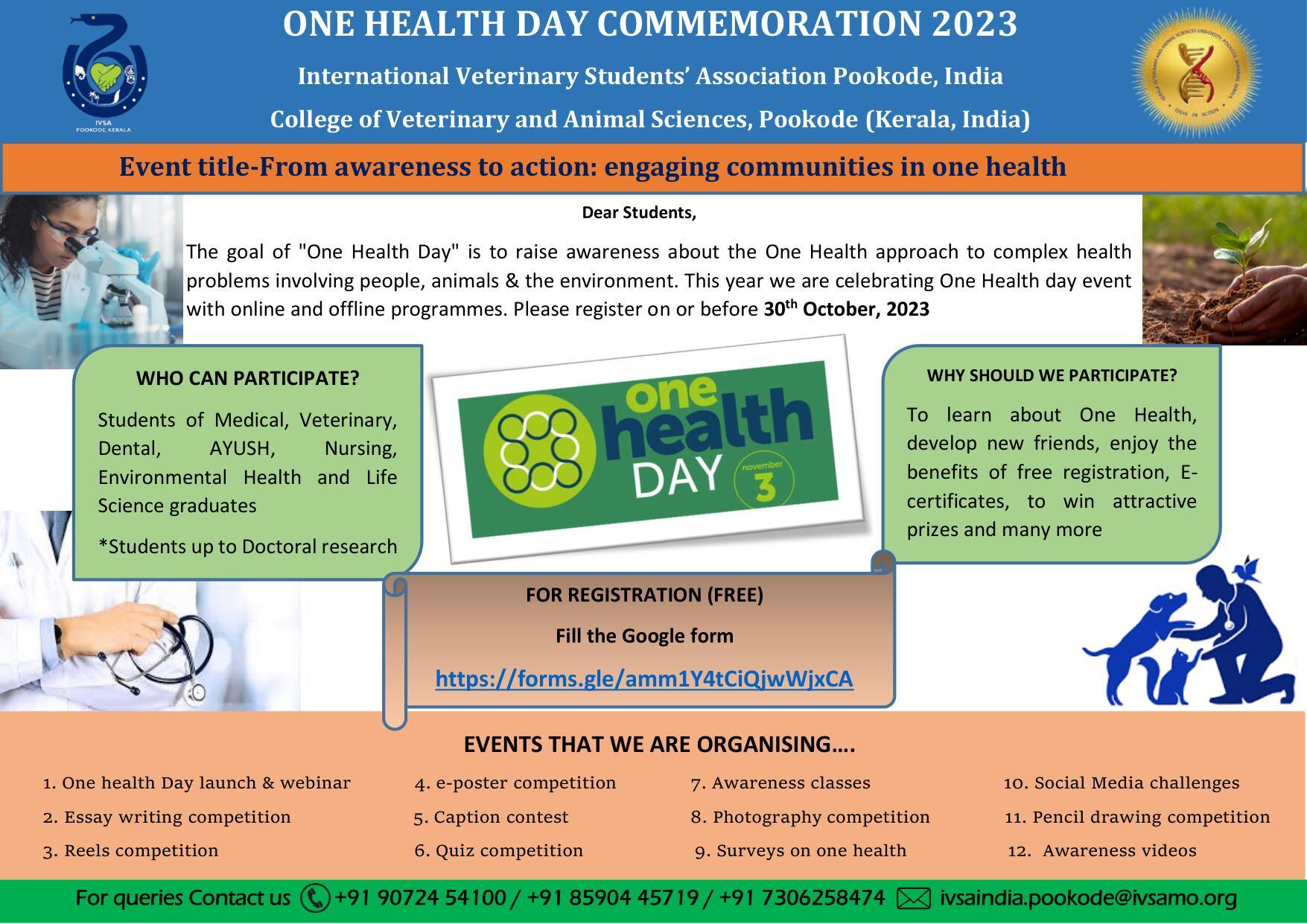 From awareness to action: engaging communities in one health