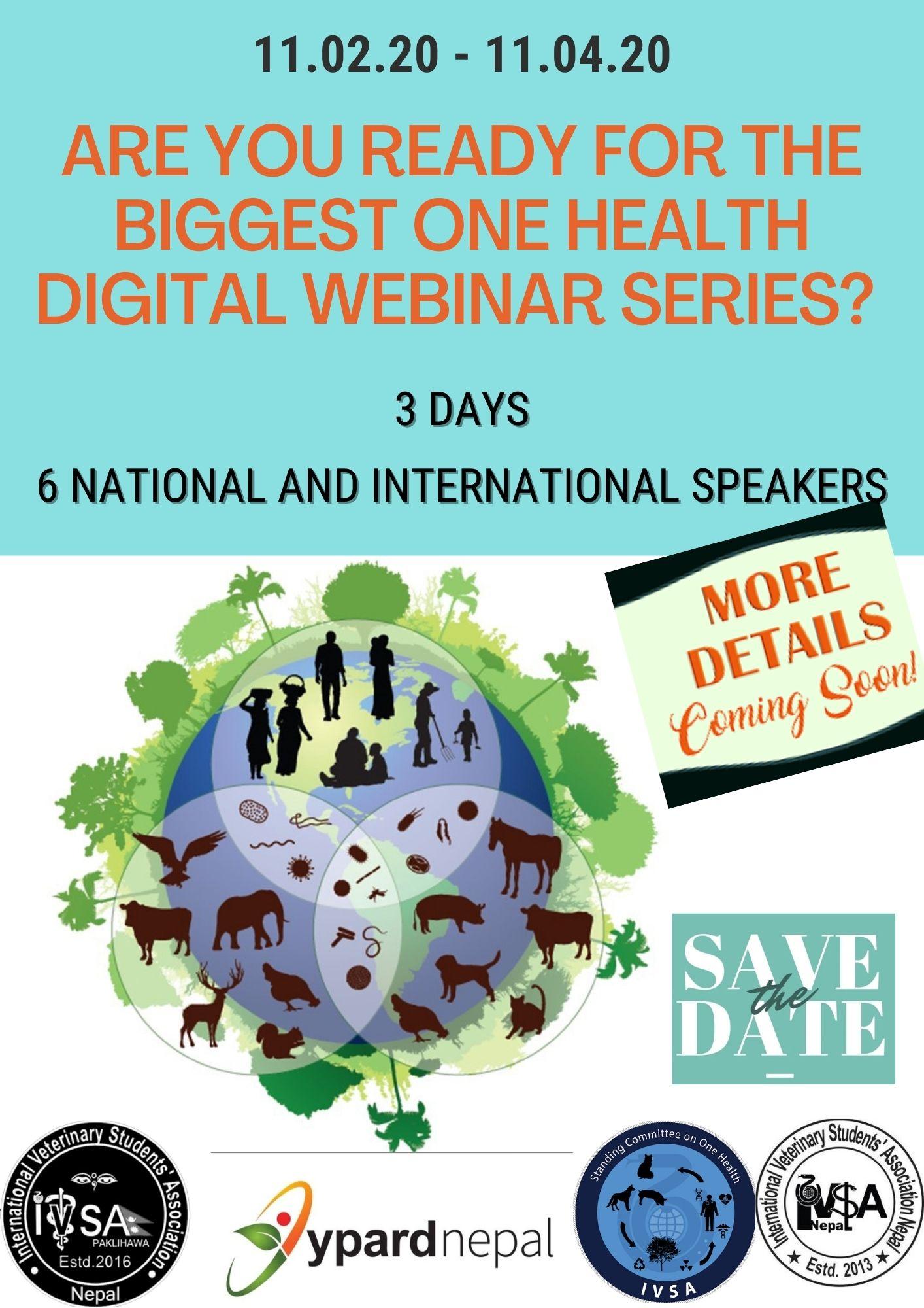 One Health Digital Webinar Series
