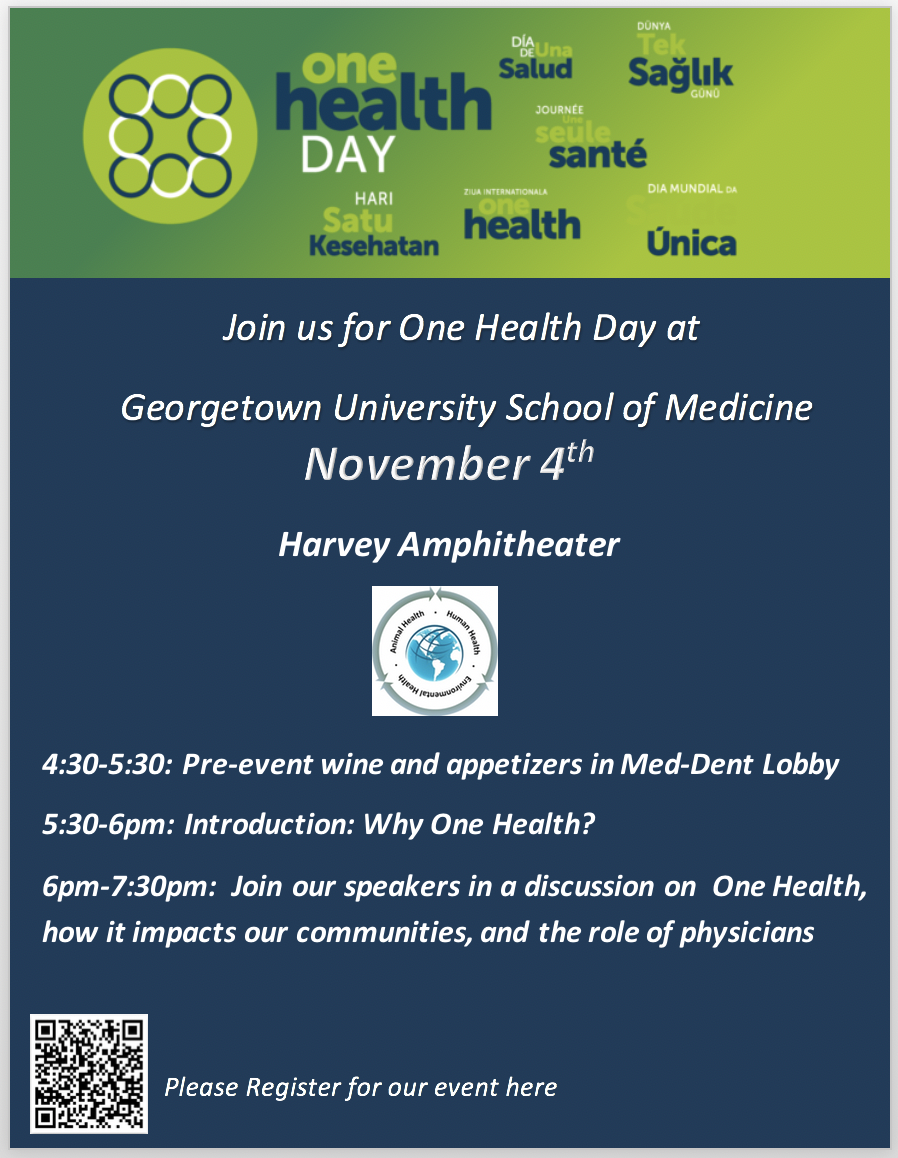 One Health Day with Georgetown School of Medicine