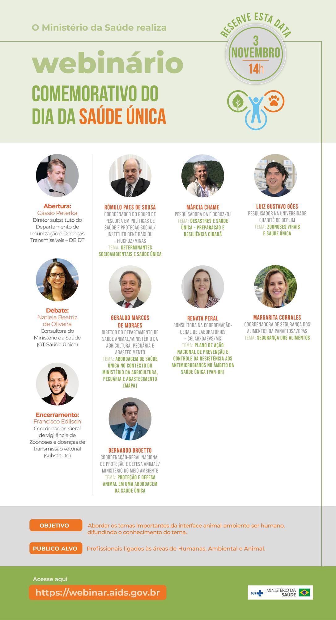 One Health Day Webinar - Brazil Ministry of Health