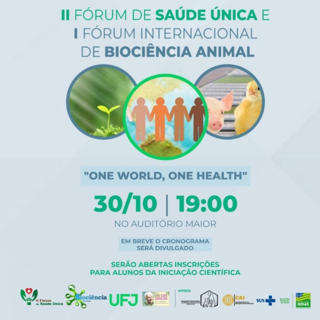 II Fórum de Saúde Única e I Fórum Internacional da Biociência Animal