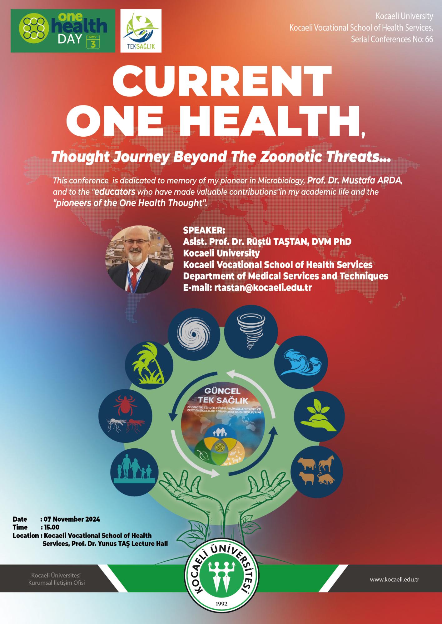 Conference: Current One Health, Thought Journey Beyond The Zoonotic Threats...