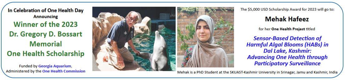 2023 Gregory D. Memorial One Health Scholarship Awarded