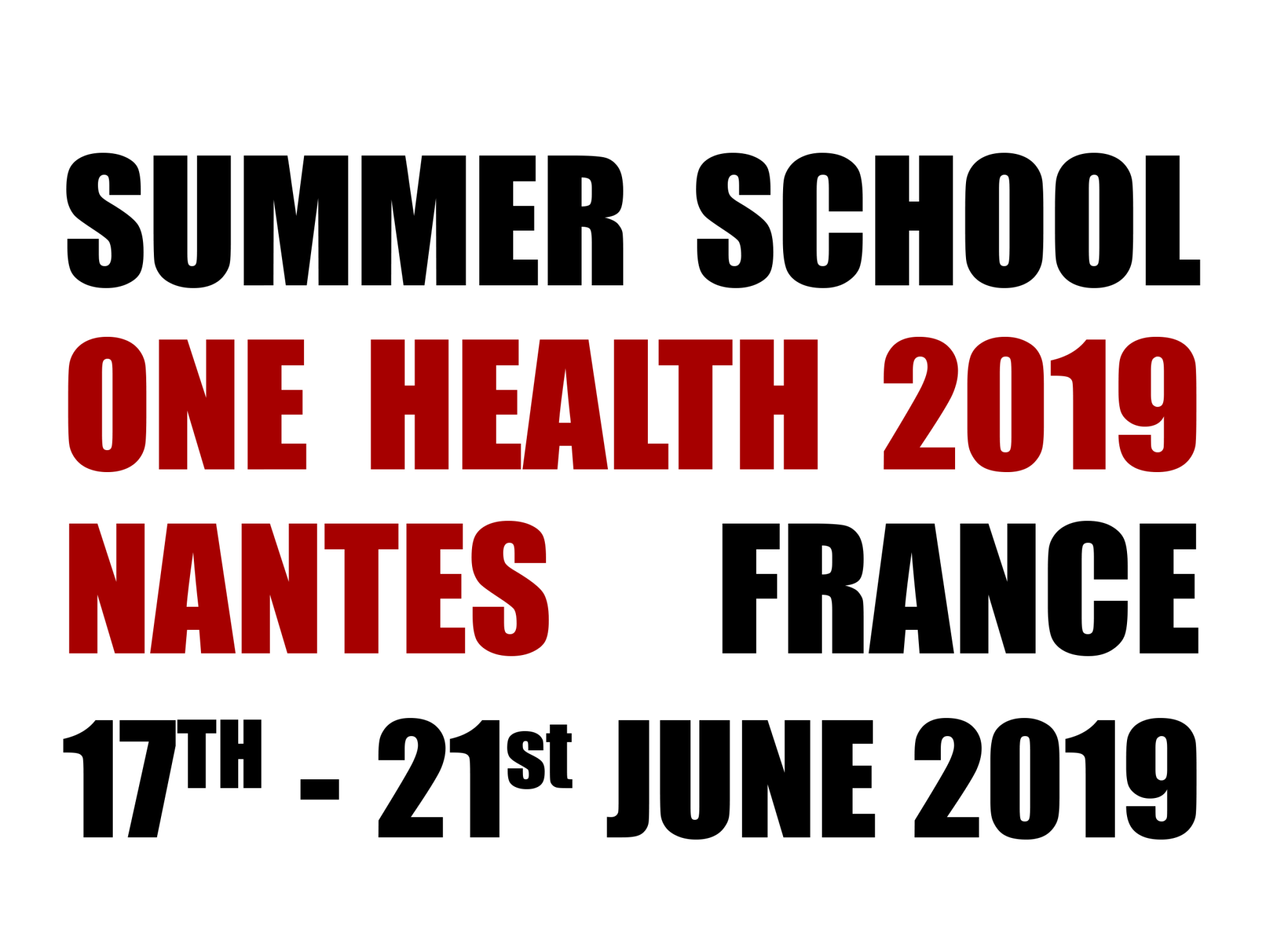 Summer School One Health 2019