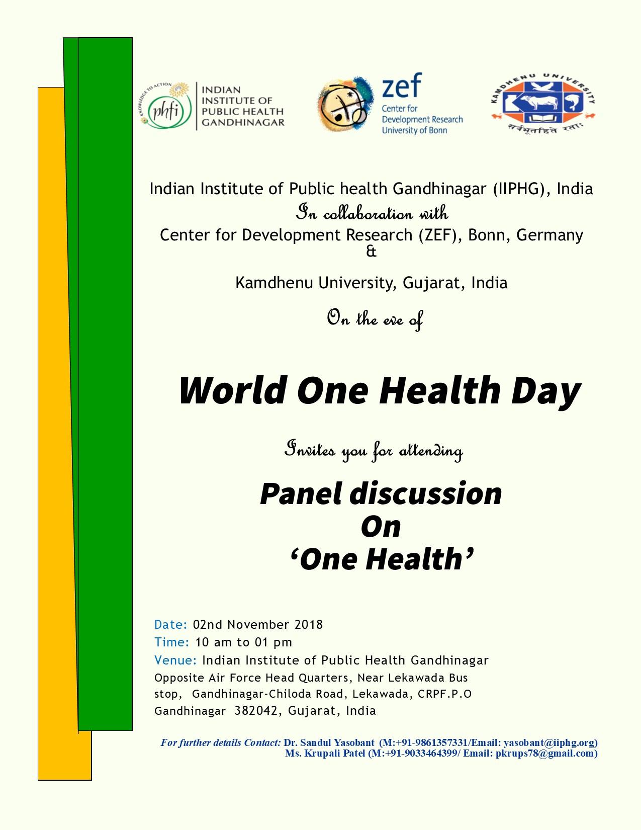 Let's discuss about One Health