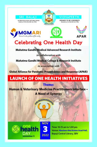 Launch of One Health Initiative-Calling collaborations for actions Launch of One Health Initiative-Calling collaborations for actions