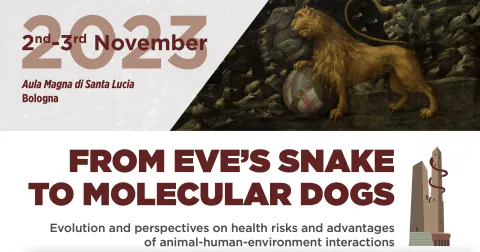 FROM EVE’S SNAKE TO MOLECULAR DOGS-Evolution & perspectives on health risks & advantages of animal-human-environment interaction FROM EVE’S SNAKE TO MOLECULAR DOGS-Evolution & perspectives on health risks & advantages of animal-human-environment interaction
