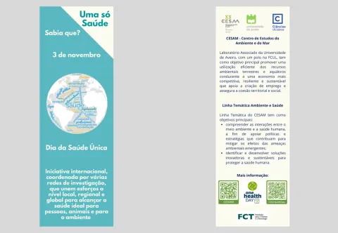 One Health Bookmark One Health Bookmark