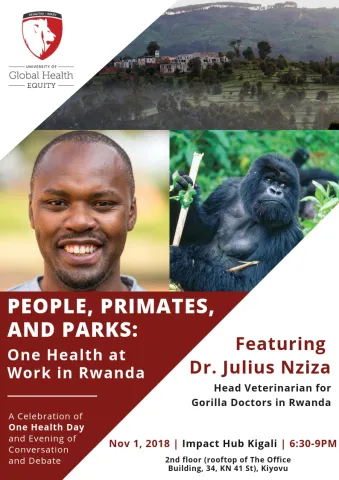 People, Primates, and Parks: One Health at work in Rwanda People, Primates, and Parks: One Health at work in Rwanda