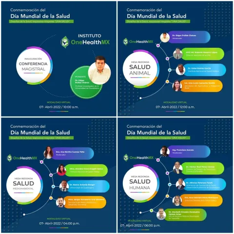 Commemoration of World Health Day. Health challenges, comprehensive responses "One Health". Commemoration of World Health Day. Health challenges, comprehensive responses "One Health".