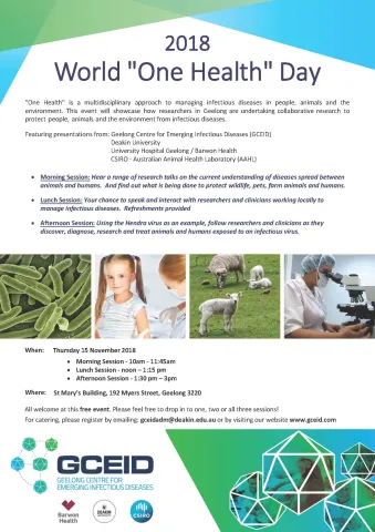 GCEID World &quot;One Health&quot; Day