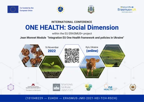 International Conference «ONE HEALTH: Social Dimension» International Conference «ONE HEALTH: Social Dimension»
