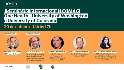 1st International ONE HEALTH IDOMED SEMINAR – A One Health focused Seminar - USA/Latin America (U Colorado Partners) 1st International ONE HEALTH IDOMED SEMINAR – A One Health focused Seminar - USA/Latin America (U Colorado Partners)