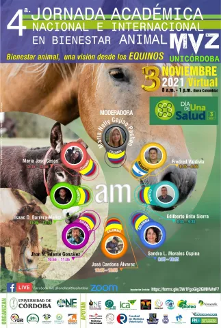 4ta JORNADA ACADÉMICA NACIONAL E INTERNACIONAL EN BIENESTAR ANIMAL MVZ UNICÓRDOBA 4ta JORNADA ACADÉMICA NACIONAL E INTERNACIONAL EN BIENESTAR ANIMAL MVZ UNICÓRDOBA