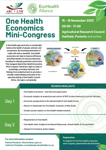One Health Economics Mini-Congress One Health Economics Mini-Congress