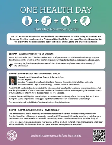 University of Tennessee One Health Day  University of Tennessee One Health Day