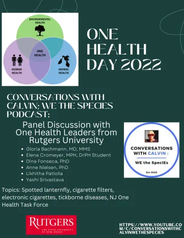 Conversations with Calvin; We the SpecIEs (podcast featured on Apple, Spotify, YouTube): One Health Panel Discussion Conversations with Calvin; We the SpecIEs (podcast featured on Apple, Spotify, YouTube): One Health Panel Discussion