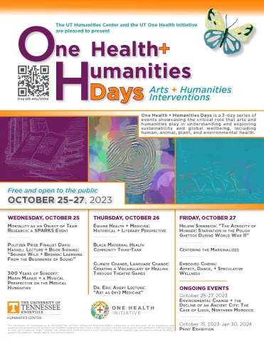 One Health and Humanities Days One Health and Humanities Days