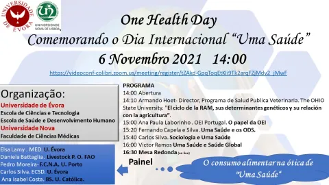 Comemorando o Dia Internacional “Uma Saúde” Comemorando o Dia Internacional “Uma Saúde”