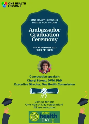 One Health Lessons' Ambassador Graduation Ceremony One Health Lessons' Ambassador Graduation Ceremony