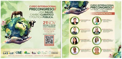 Curso Precongreso: Una Salud, Cambio Climático y Política Pública (Course: One Health, Climate Change and Public Policy) Curso Precongreso: Una Salud, Cambio Climático y Política Pública (Course: One Health, Climate Change and Public Policy)