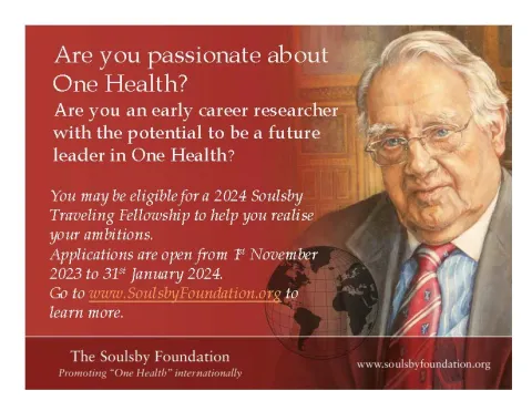 Soulsby Foundation One Health Traveling Fellowships in 2024 Soulsby Foundation One Health Traveling Fellowships in 2024