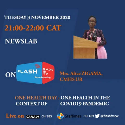 One Health Day: OH in the context of Covid19 Pandemic-Rwanda One Health Day: OH in the context of Covid19 Pandemic-Rwanda