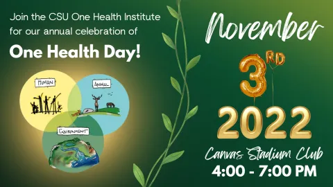 One Health Day 2022 at Colorado State University One Health Day 2022 at Colorado State University