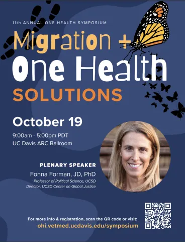 Migration and One Health Solutions, UC Davis 11th Annual One Health Symposium Migration and One Health Solutions, UC Davis 11th Annual One Health Symposium