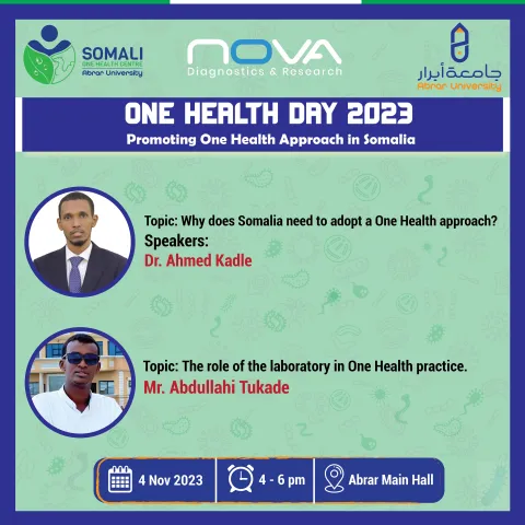 One Health Day 2023: Promoting One Health Approach in Somalia One Health Day 2023: Promoting One Health Approach in Somalia