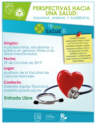 “ PERSPECTIVAS HACIA UNA SALUD: HUMANA, ANIMAL Y AMBIENTAL” “ PERSPECTIVAS HACIA UNA SALUD: HUMANA, ANIMAL Y AMBIENTAL”
