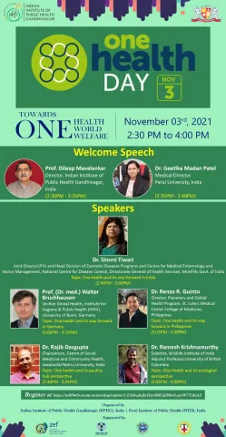 Special webinar on One Health Special webinar on One Health