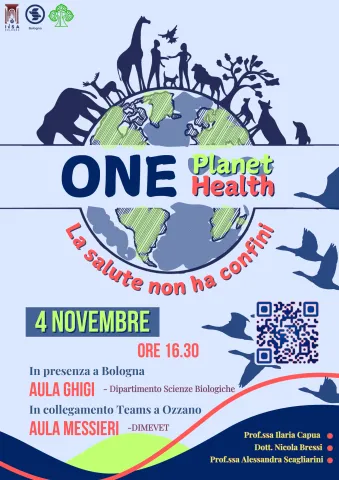 One Planet - One Health: La salute non ha confini (Health Has No Boundaries) One Planet - One Health: La salute non ha confini (Health Has No Boundaries)