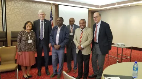 Ohio State’s Global One Health initiative partners with Ethiopian government and institutions to host a capacity conference in A Ohio State’s Global One Health initiative partners with Ethiopian government and institutions to host a capacity conference in A