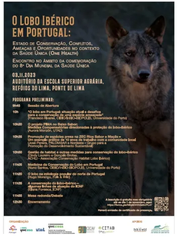 Iberian wolf conservation status, conflicts, threats and opportunities in Portugal, in the context of One Health Iberian wolf conservation status, conflicts, threats and opportunities in Portugal, in the context of One Health
